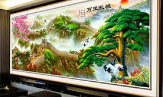 十字绣哪种图案最受人欢迎 风景十字绣图案大全